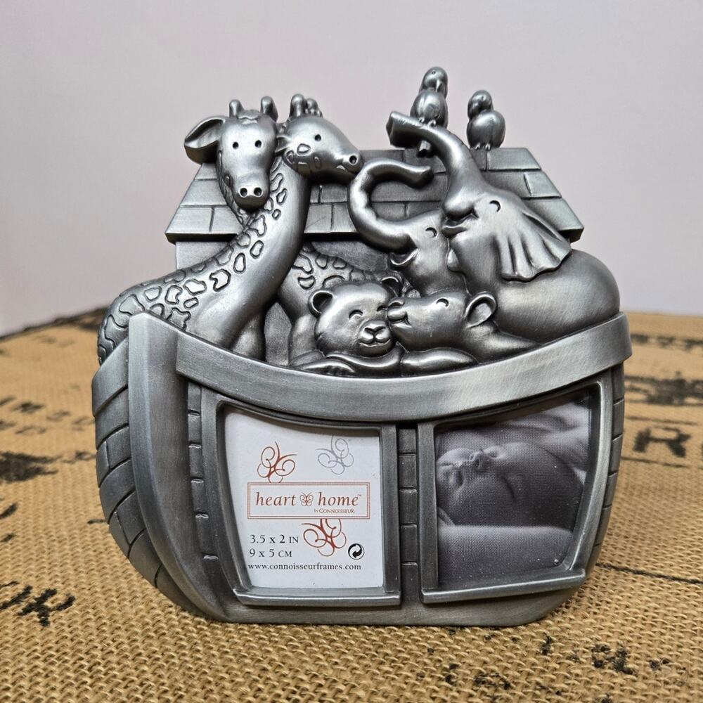 NWOT Heart & Home by Connoiseur Noah's Ark Picture Frame